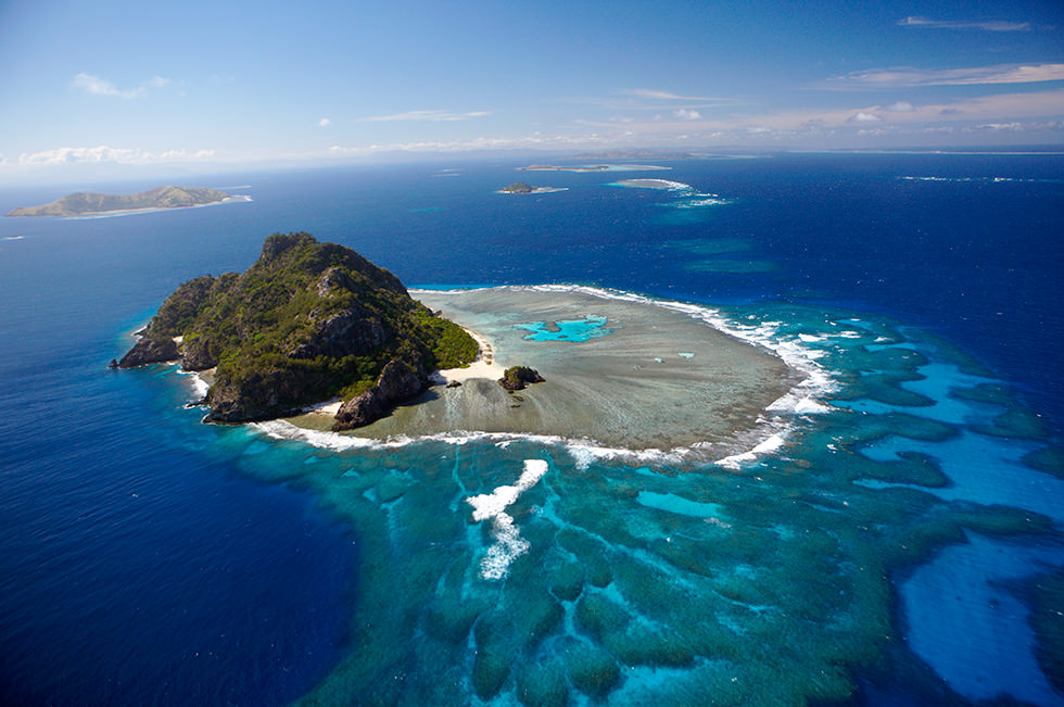 Aerial view of Fiji. Photo credit: Chris McLennan