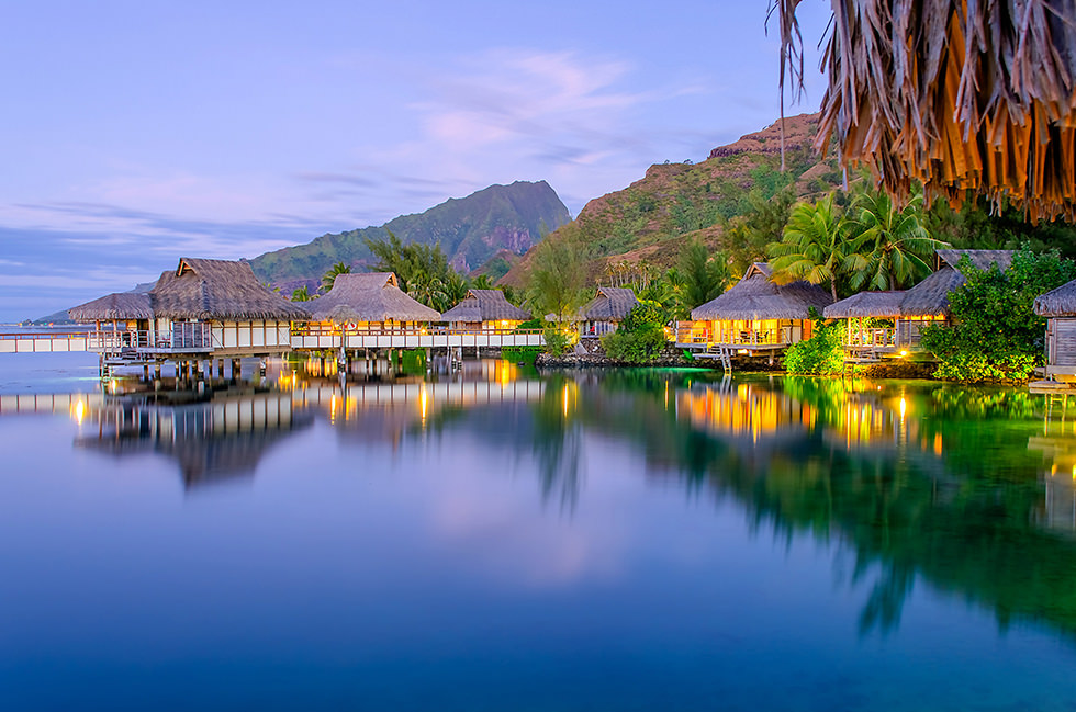 Dive resort in French Polynesia