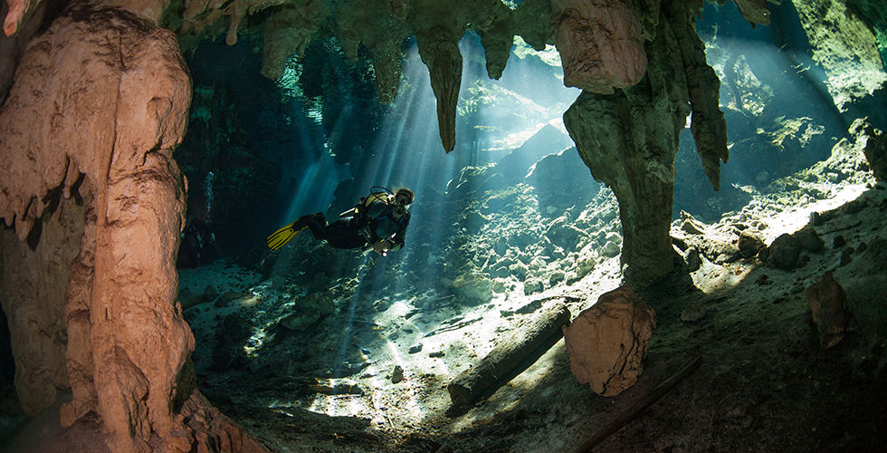 Dangers of cave diving