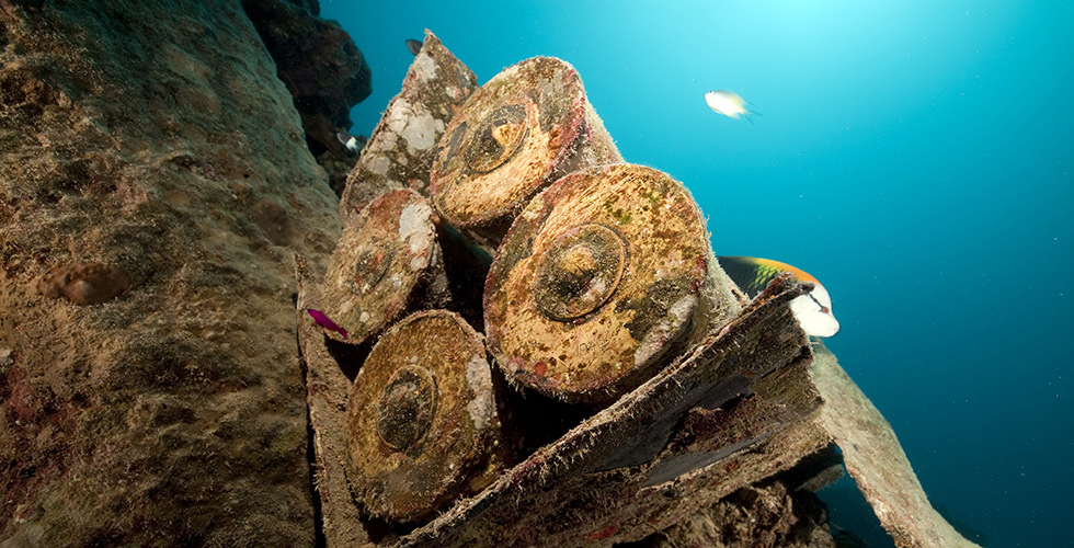 Ammunitions on the SS Thistlegorm