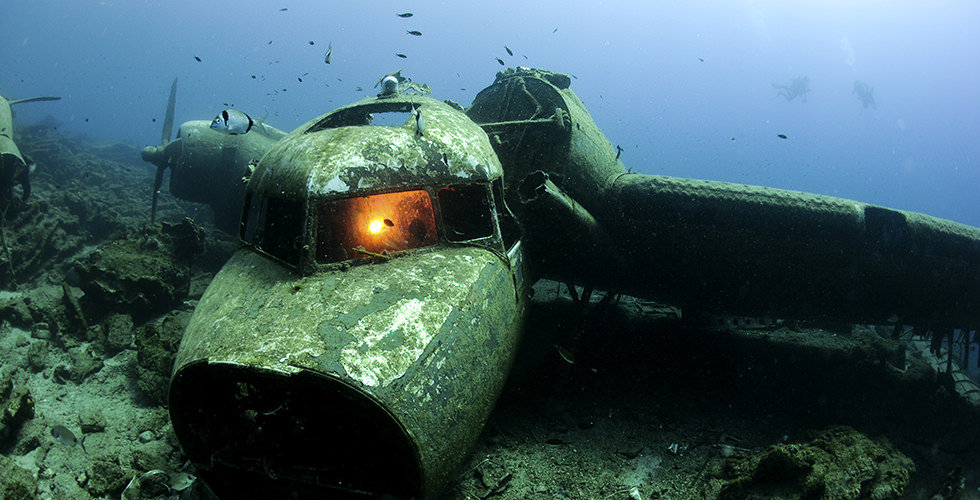 Dangers of wreck diving