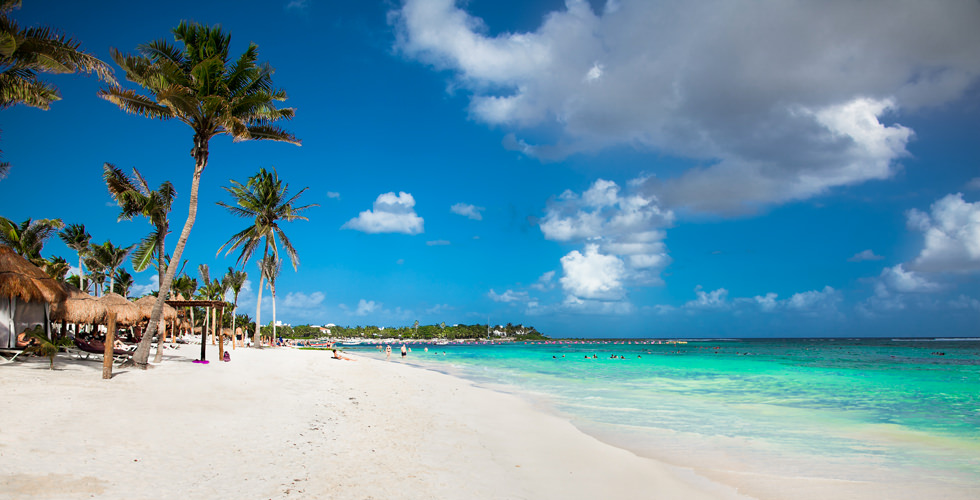 Landscape photograph of Akumal, Playa del Carmen, Mexico