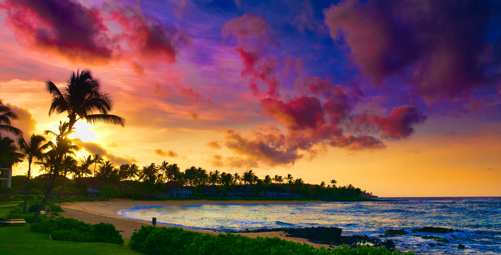 Landscape photograph of Maui Island, Hawaii